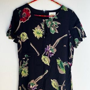 Floral dress by Anthropology
